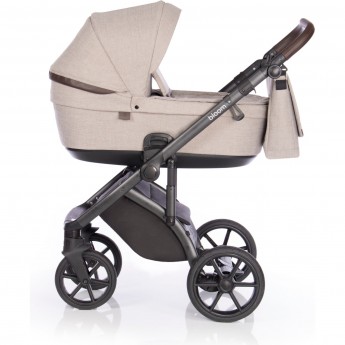 Детская коляска ROAN Bloom 2 в 1 Truffle (рама складывается вместе с прогулочным блоком) 2023