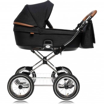 Детская коляска ROAN BLOOM CLASSIC 2 в 1 Night trip (рама хром, прогулка от Bass Soft)